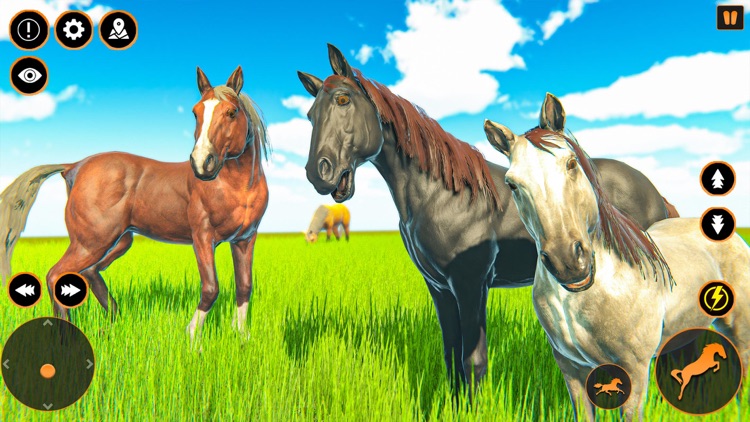 Wild Horse Family Simulator 3D screenshot-4