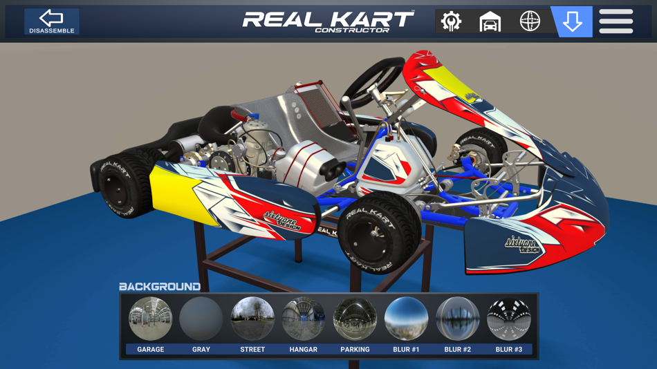 #9. Real Kart Constructor (iOS) 由: Andrei Leontev