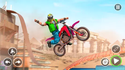 Dirt Bike Stunt Unchained Race Screenshot