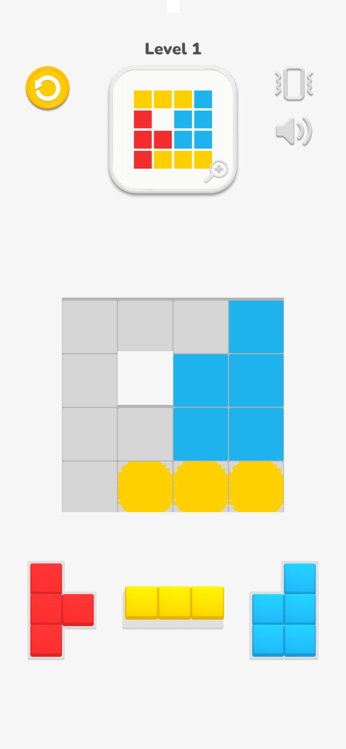 Colorful Tiles Puzzle