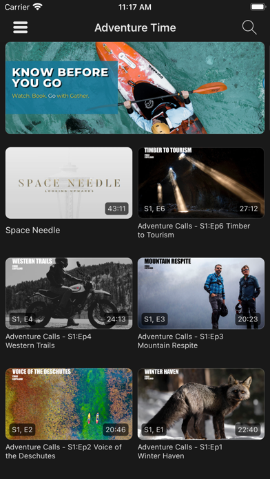 Gather TV Screenshot