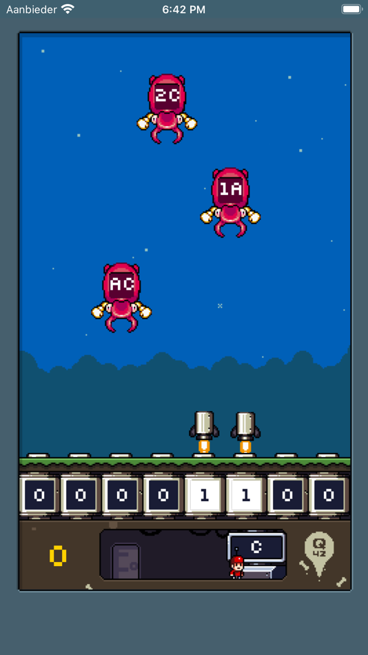 #2. Flippy Bit & the Hexadecimals (iOS) 由: Q42 B.V.