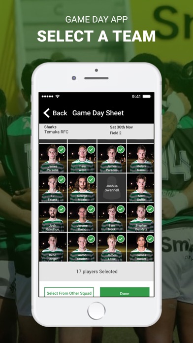 South Canterbury Rugby Union Screenshot