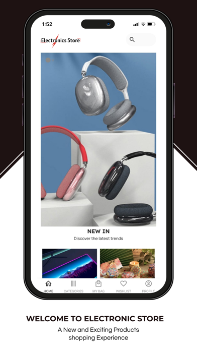 Electronic Store Screenshot