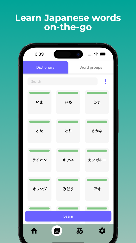 #4. TaniNoie - Learn Japanese (macOS) 由: RABBIT HOLE STUDIO LTD