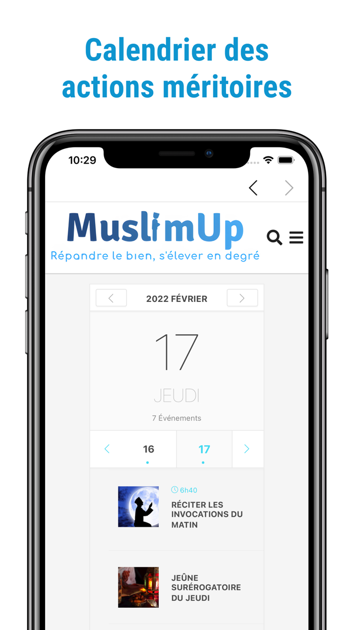 MuslimUP  Répandre le bien