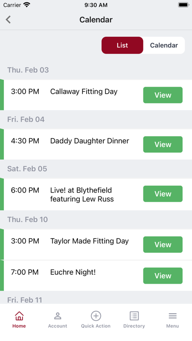 Blythefield Country Club Screenshot