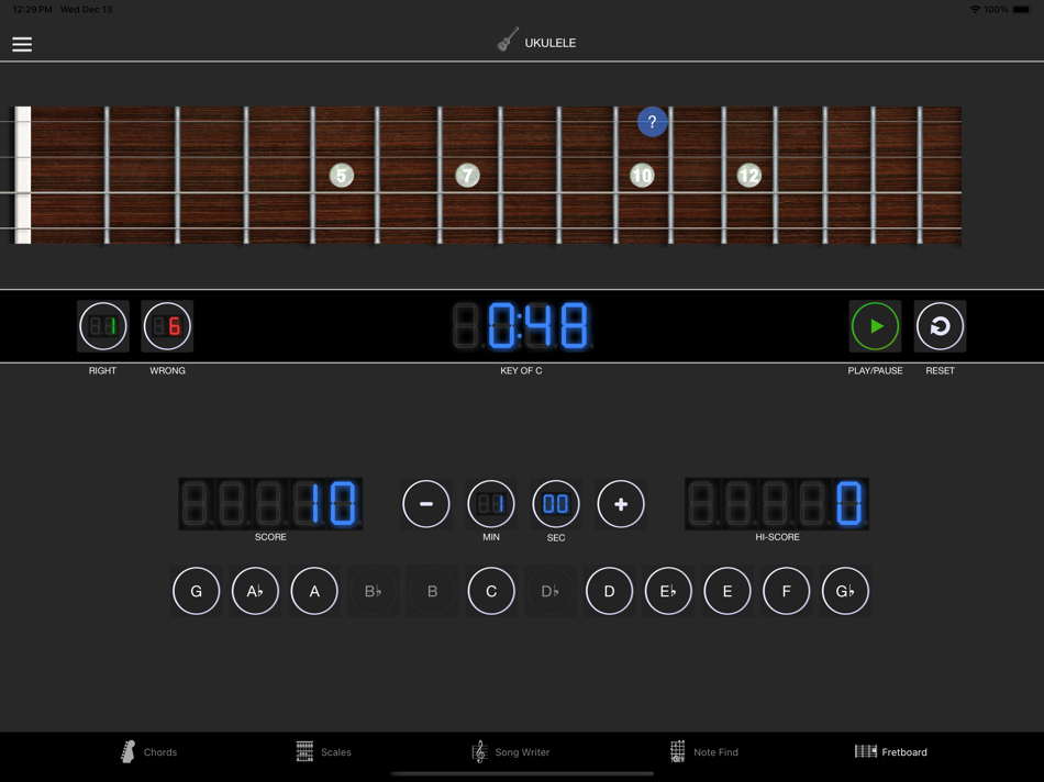 #7. StringMaster Uke (macOS) By: Great Apptitude Pty Ltd