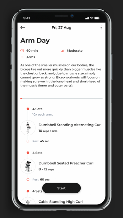 Alex M. Fitness Screenshot