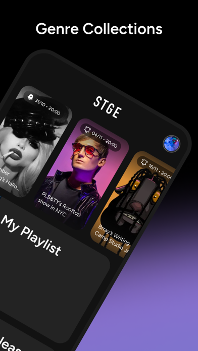 STGE, powered by Gala Music Screenshot