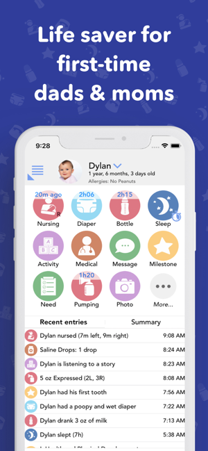 ‎Baby Connect: Newborn Tracker Screenshot