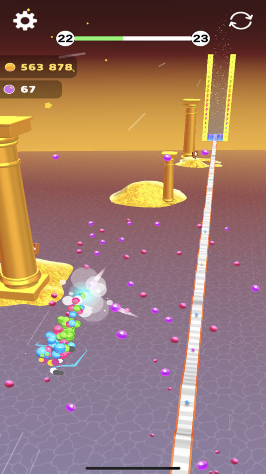 #1. Balls go High (iOS) 来自: Voodoo