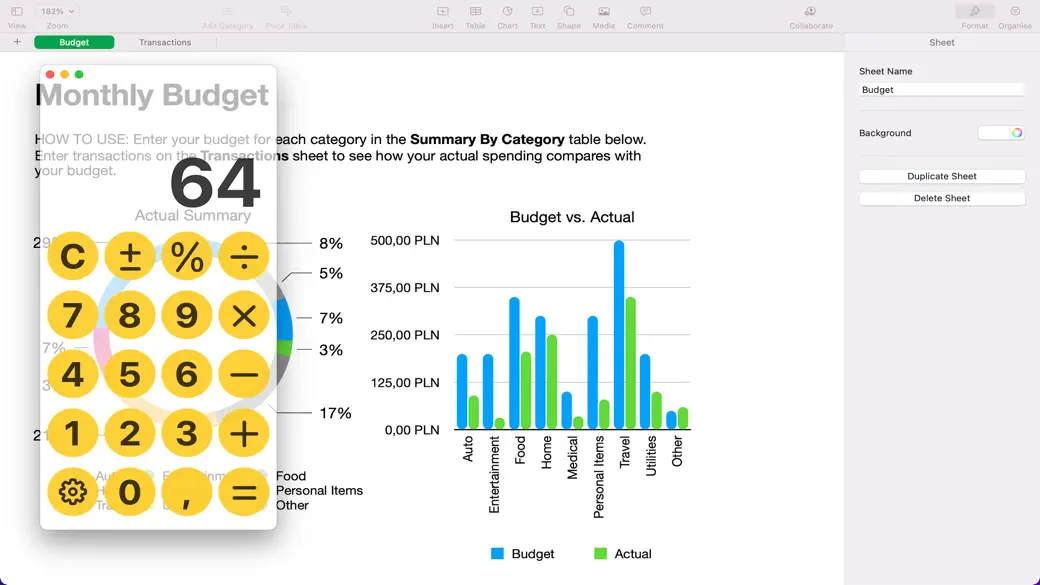 Transparent Calculator screenshot 2