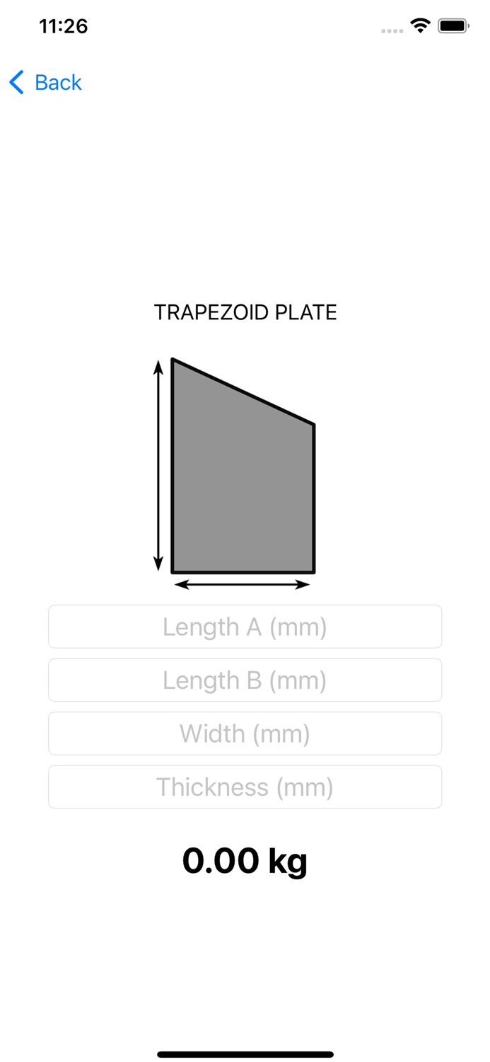 Marine Steel Calculator