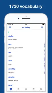 anglo-saxon grammar, exercise iphone screenshot 1