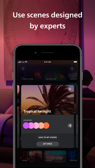 Philips Hue Screenshot