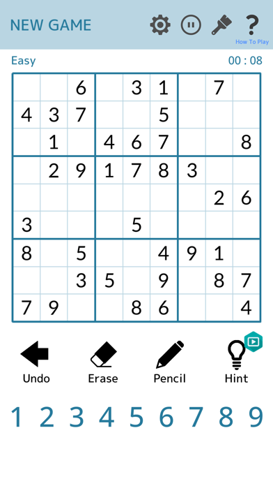 Sudoku - Number Logic Puzzle Screenshot