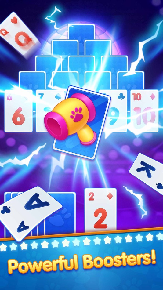 #6. Solitaire TriPeaks: Card Games (iOS) 由: Haizhou Zhang