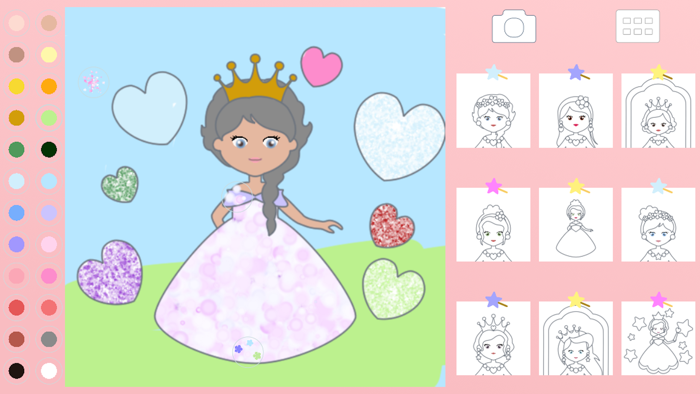 Princess Coloring Kid Toddler