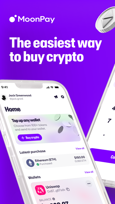 MoonPay: Buy Bitcoin, Ethereumのおすすめ画像1
