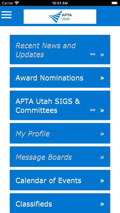 APTA Utah Screenshot