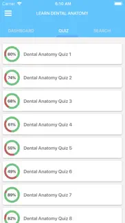 learn dental anatomy iphone screenshot 2