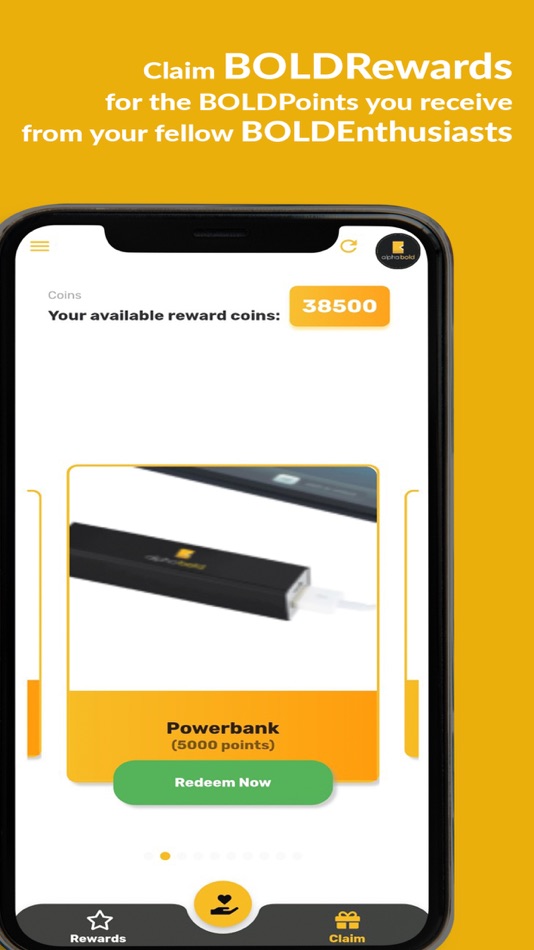 #3. BOLDReward (iOS) By: AlphaBOLD