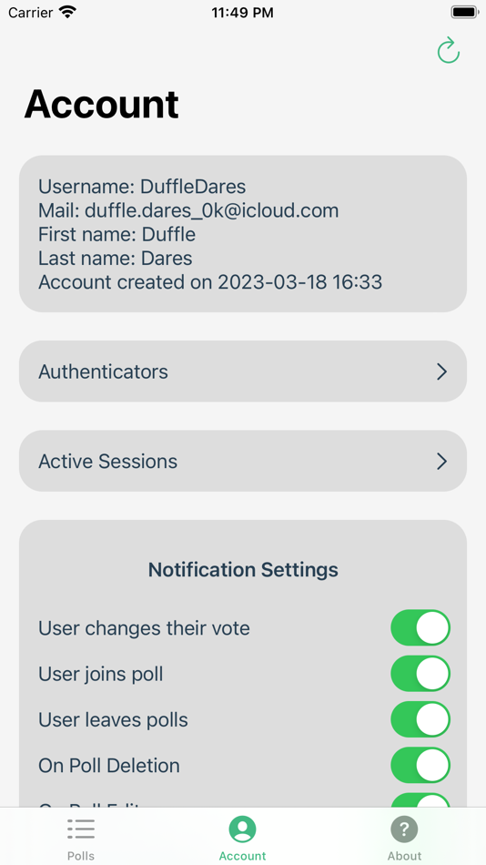 #4. Expoll (iOS) By: Tom Arlt