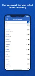 Armenian Dictionary Translator screenshot #2 for iPhone
