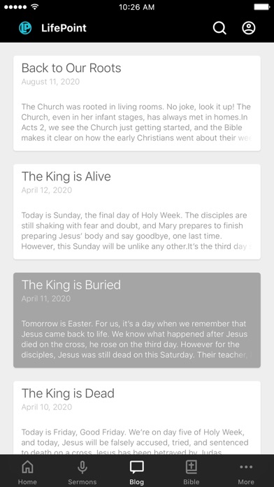 LifePoint Church Dallas Screenshot