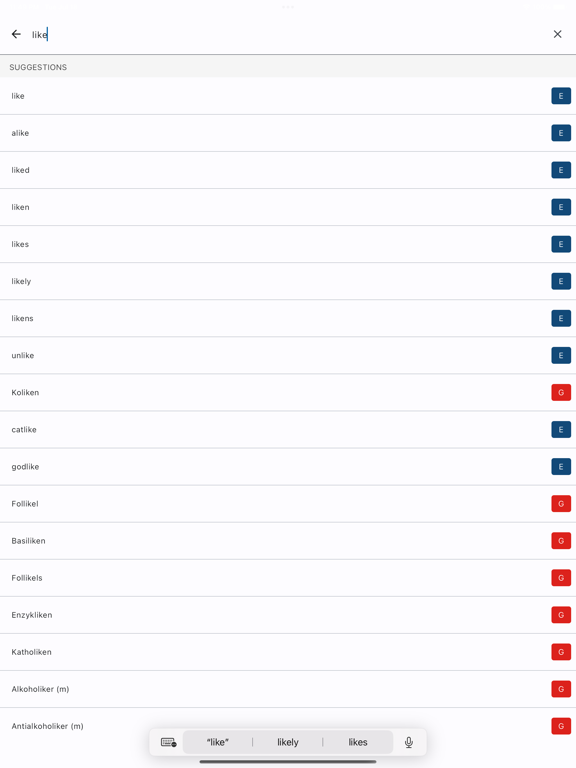 Screenshot #6 pour Dictionary English German