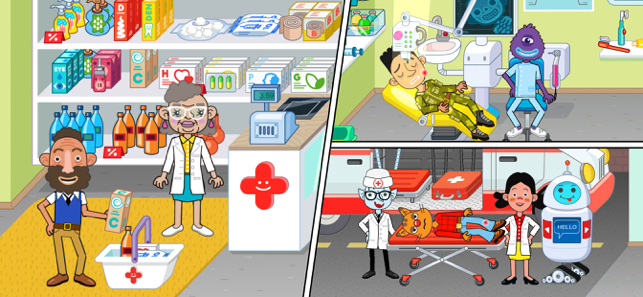 ‎Pepi Hospital: Learn & Care Screenshot