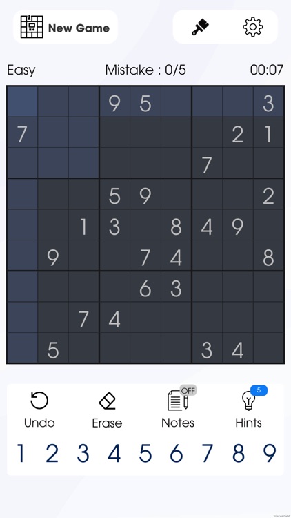 Sudoku : Number Games