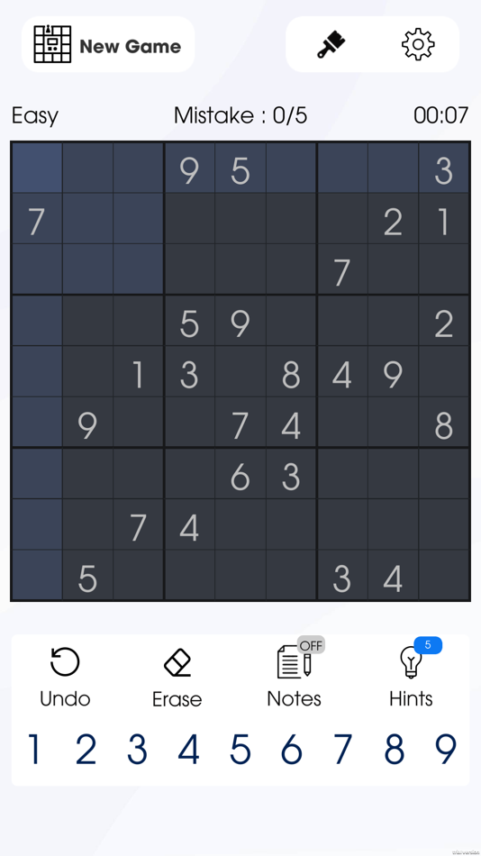 #3. Sudoku : Number Games (iOS) 由: SALIH KOROGLU