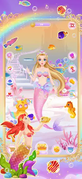 Game screenshot Princess Mermaid Beauty Salon mod apk