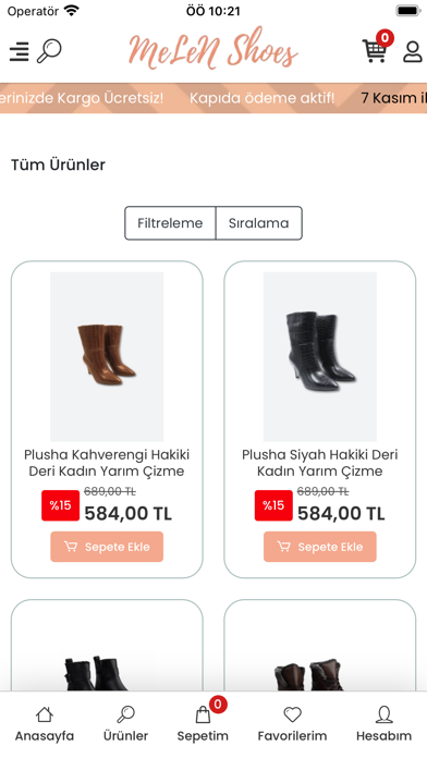 Melen Shoes Screenshot