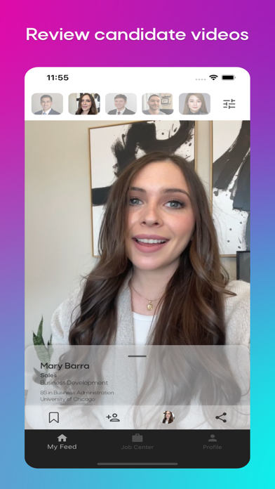 Elevator: Video Job Search Screenshot