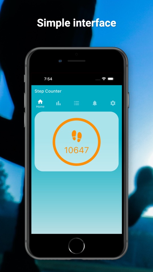 #3. Step Counter Pedometer (iOS) Podle: Enrique Villahermosa Juara