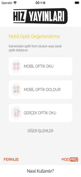 Game screenshot Hız Optik Okuma mod apk