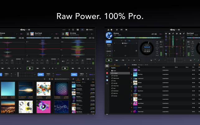 ‎djay - DJ App & AI Mixer Screenshot