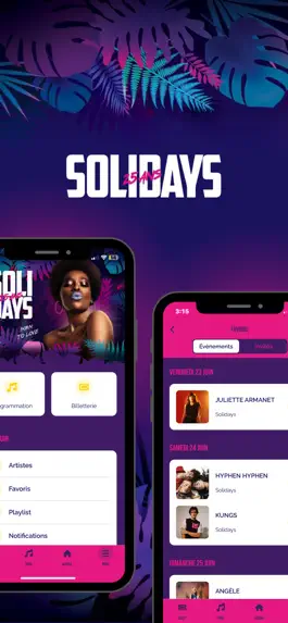 Game screenshot Solidays - June 23 > 25 apk