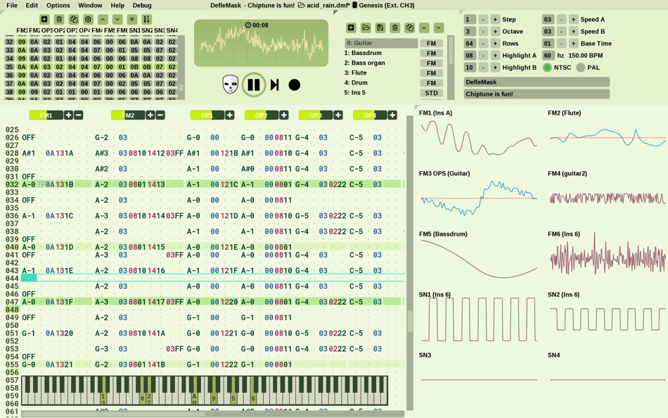 #4. DefleMask Tracker (macOS) 由: Leonardo Demartino