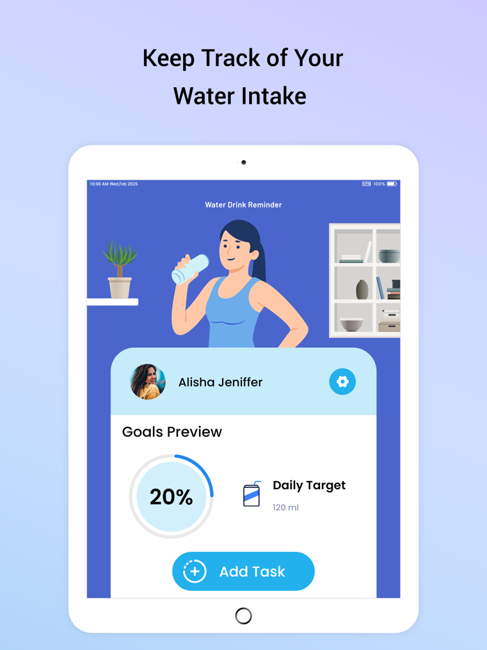 Water Reminder  Aqualert