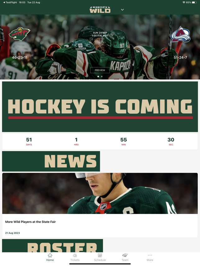 Minnesota Wild on the App Store