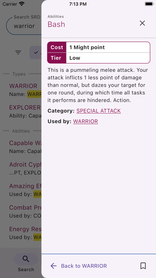 #4. Cypher System SRD Lookup (iOS) 由: Isaac Lyman