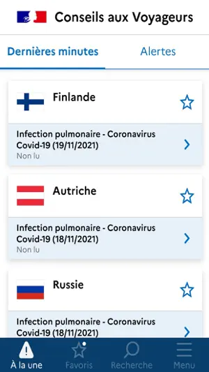 Conseils Aux Voyageurs MEAE screenshot 4