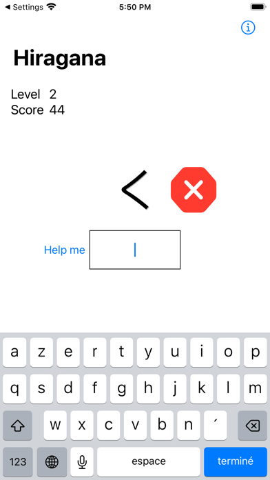 Screenshot #3 pour Hiragana : learn and memorize