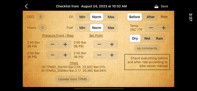‎iMotoSuspension Screenshot