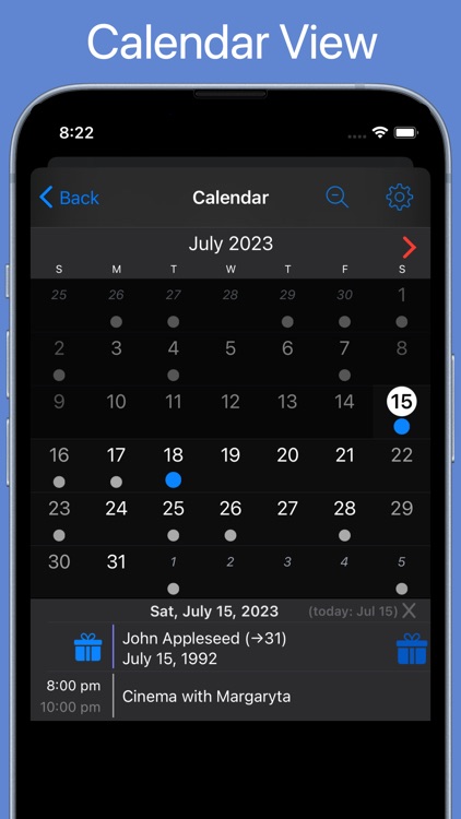 BirthdaysPro screenshot-3
