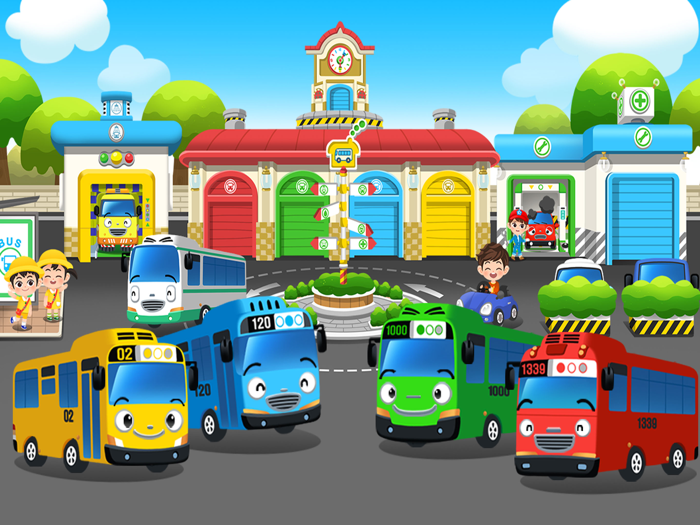 Tayo Bus Theme Game